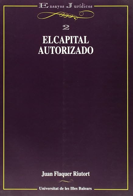 Portada de El capital autorizado