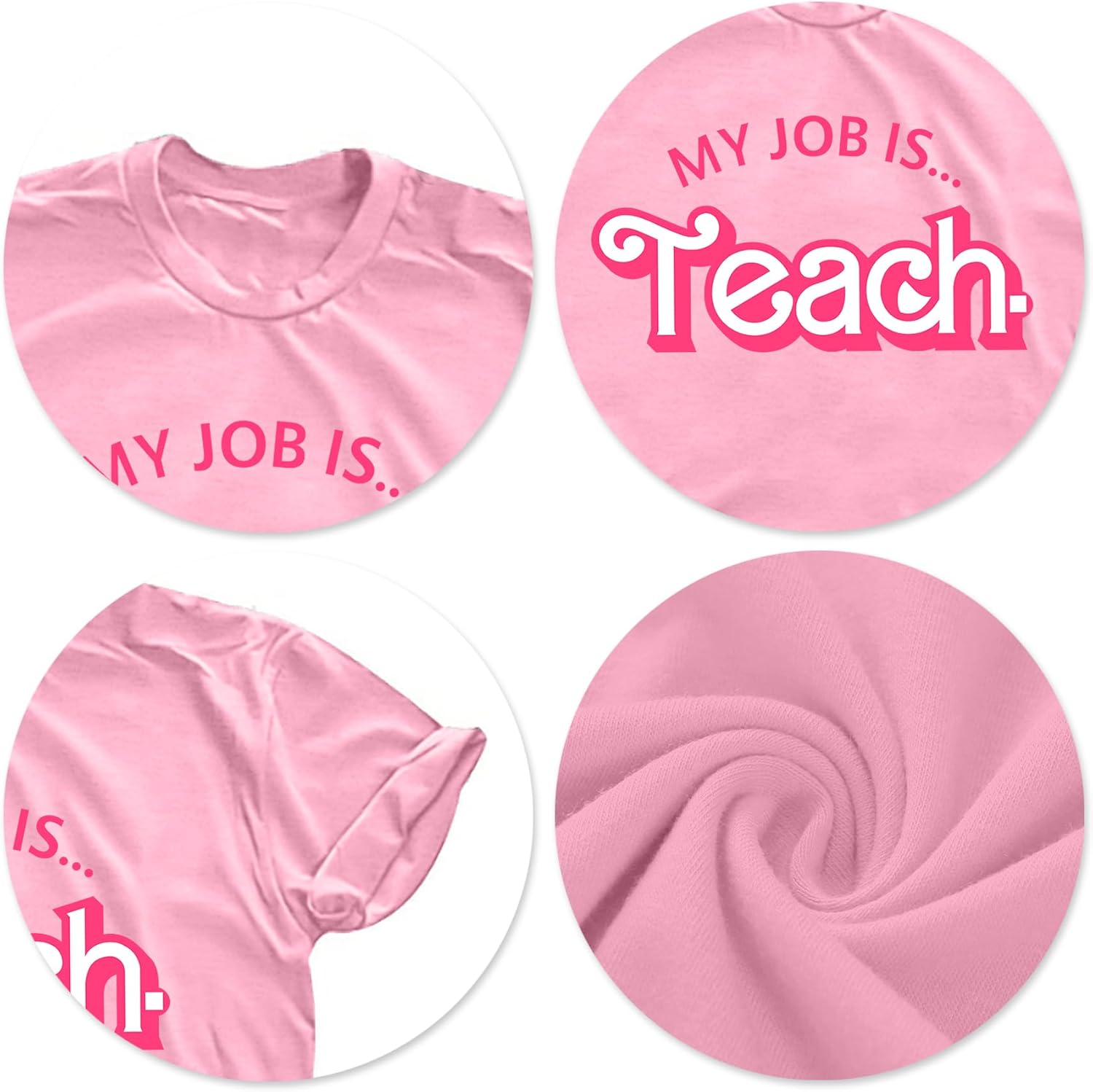 Teacher Shirts for Women: Teachers Life T-Shirt Retro Flower Graphic Tees Back to School Teacher's Gift Top - Image 6