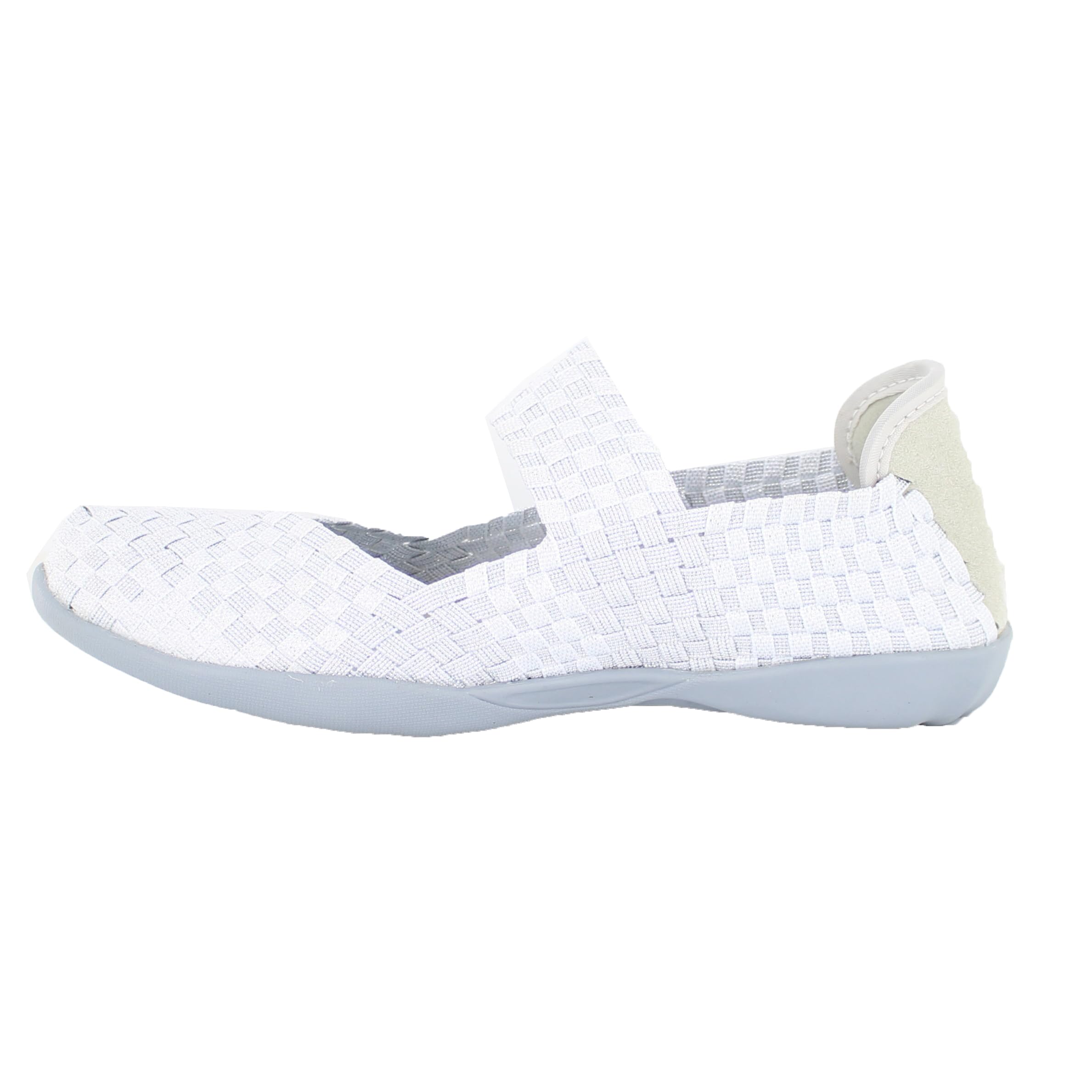 Bernie Mev Prima Scarpe Basse comode Mary Jane da Donna in Tessuto
