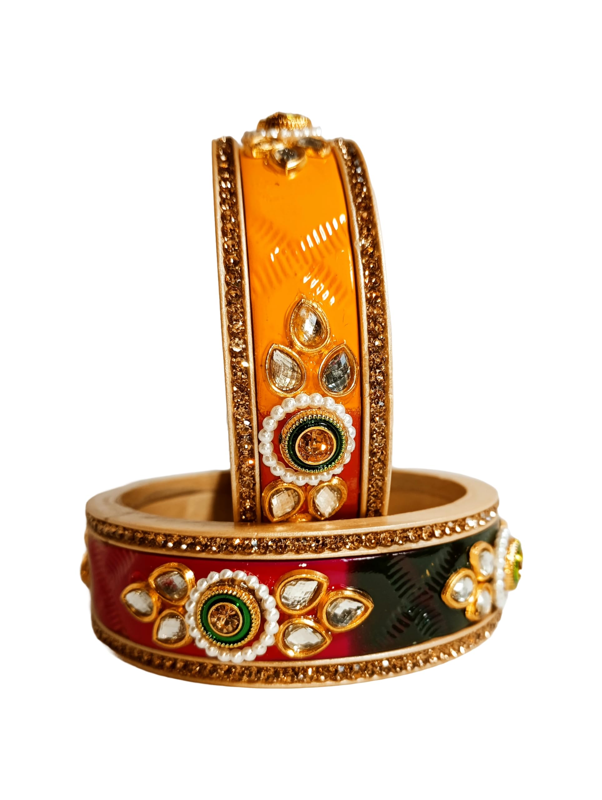 Stylish Lakh Bangles for Women - bangles in multicolor for women set of 6 (2.8) (B0CSKM3T1P) Amazon Price History, Amazon Price Tracker