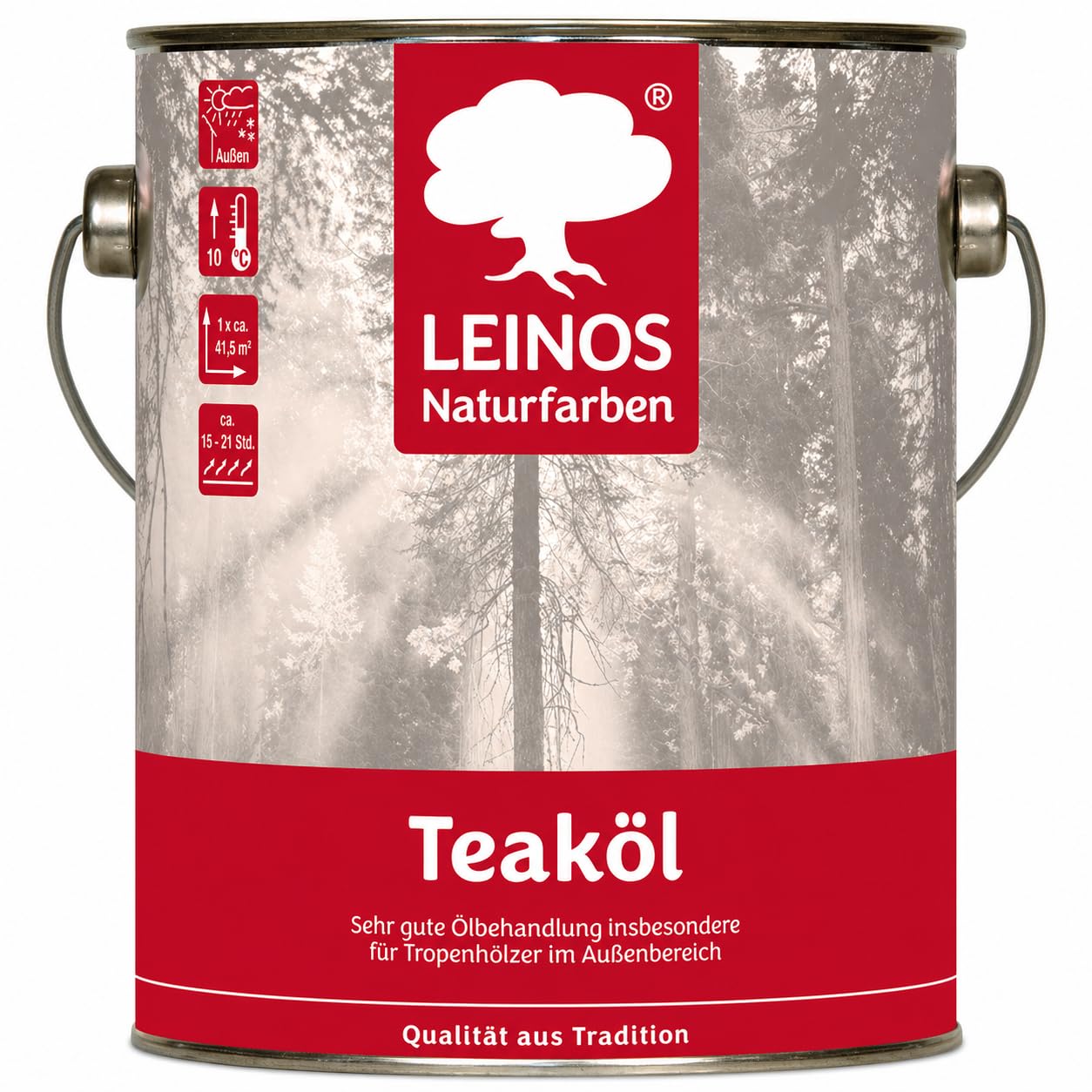 Leinos Nr. 223 teaköl para exterior 2,5 l