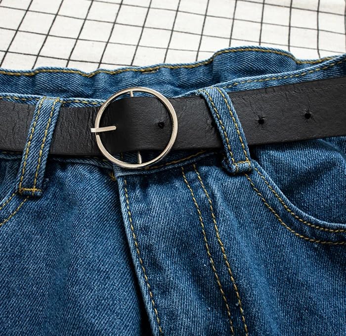 Pantalones cortos de mezclilla casuales para mujer, cintura alta, pantalones cortos de verano, gris oscuro, M