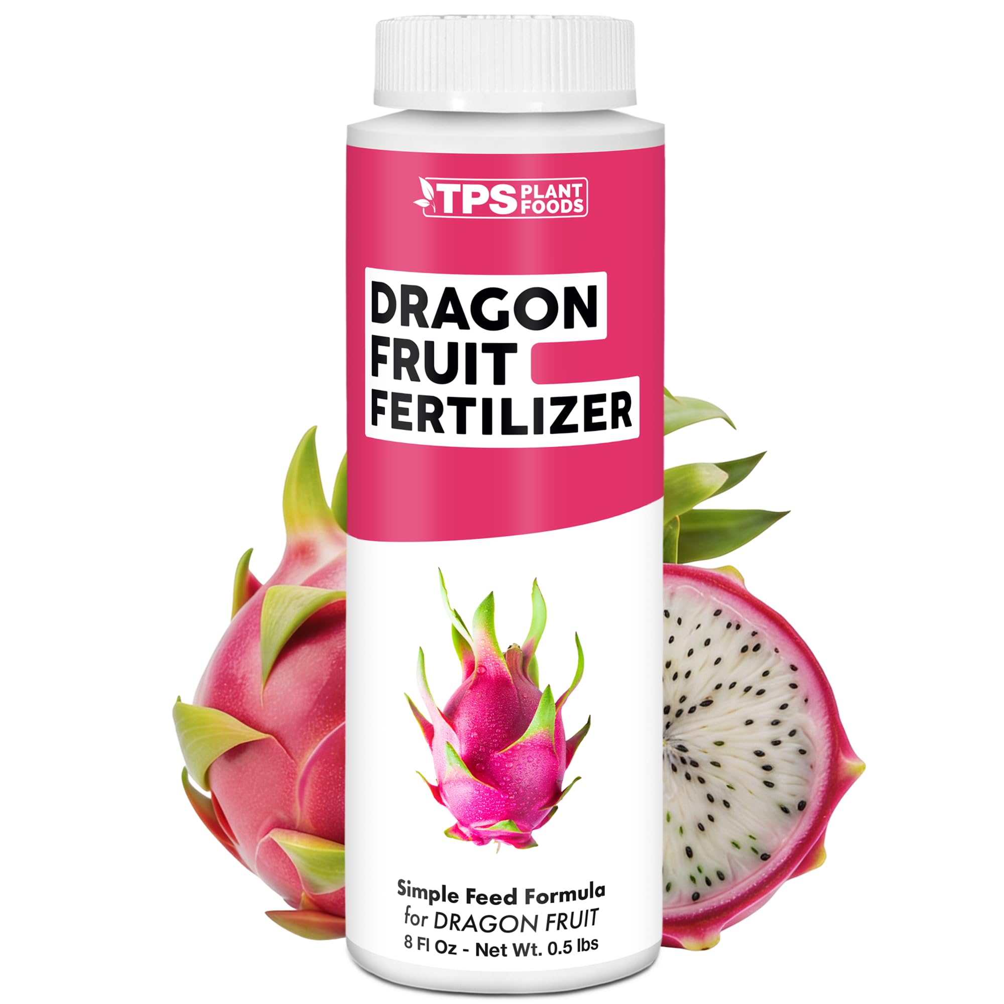 Dragon Fruit Fertilizer – Liquid Plant Food for Bigger Fruit, 8 oz 8 oz (1/2 Pint)