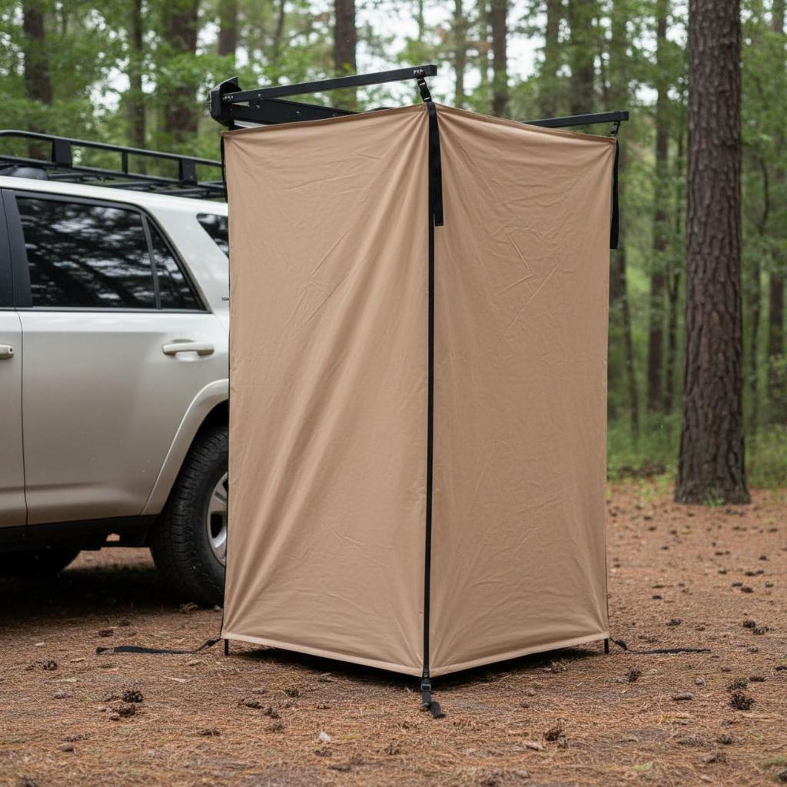 Tenda Doccia da Esterno Richiudibile con Apertura Struttura Leggera da Trasportare Adatta a Campeggio Stabile Cambio Abiti in Spiaggia Viaggi Avventura Picnic