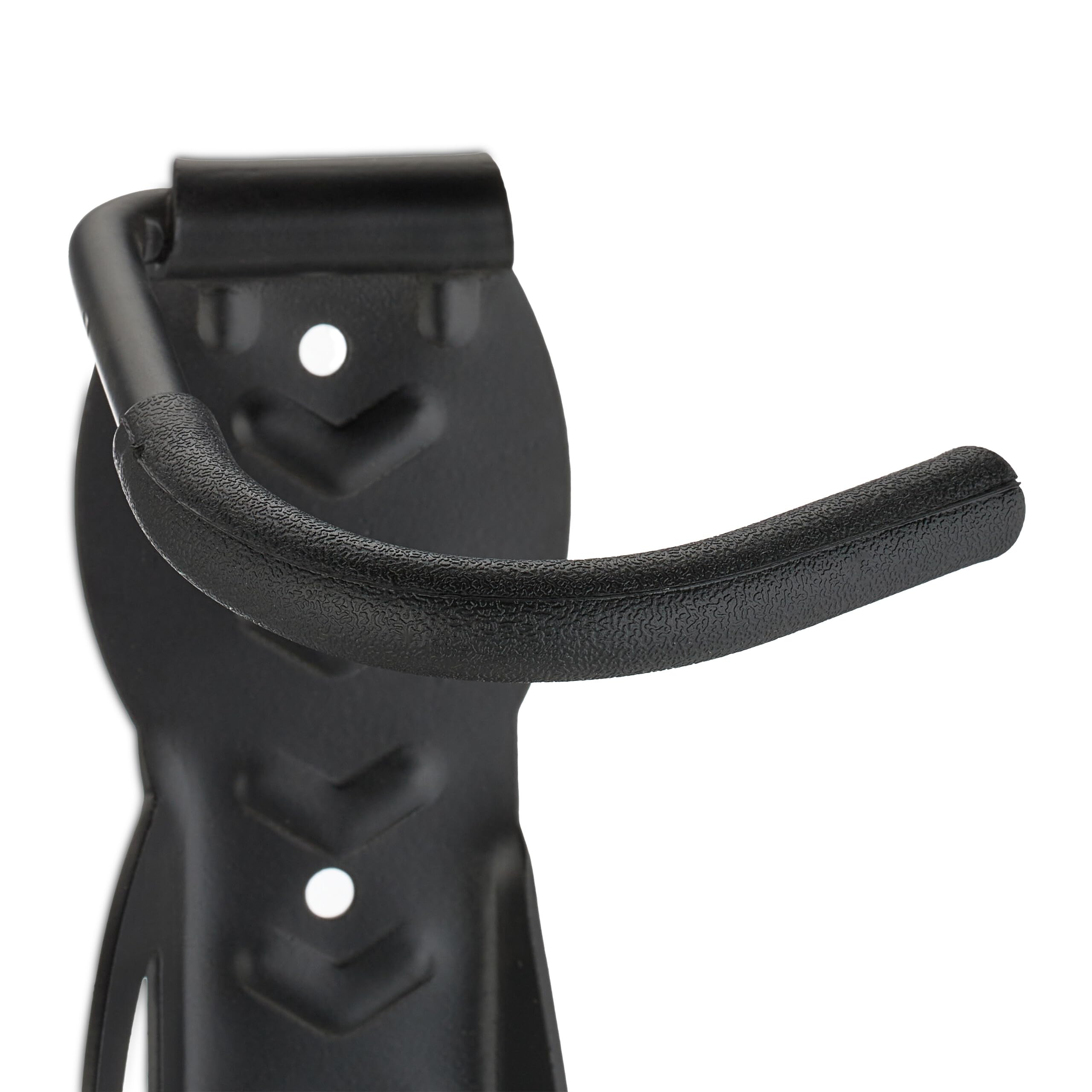 Relaxdays Juego de 2 Soportes para Bicicleta de Pared, para Colgar, Color Negro