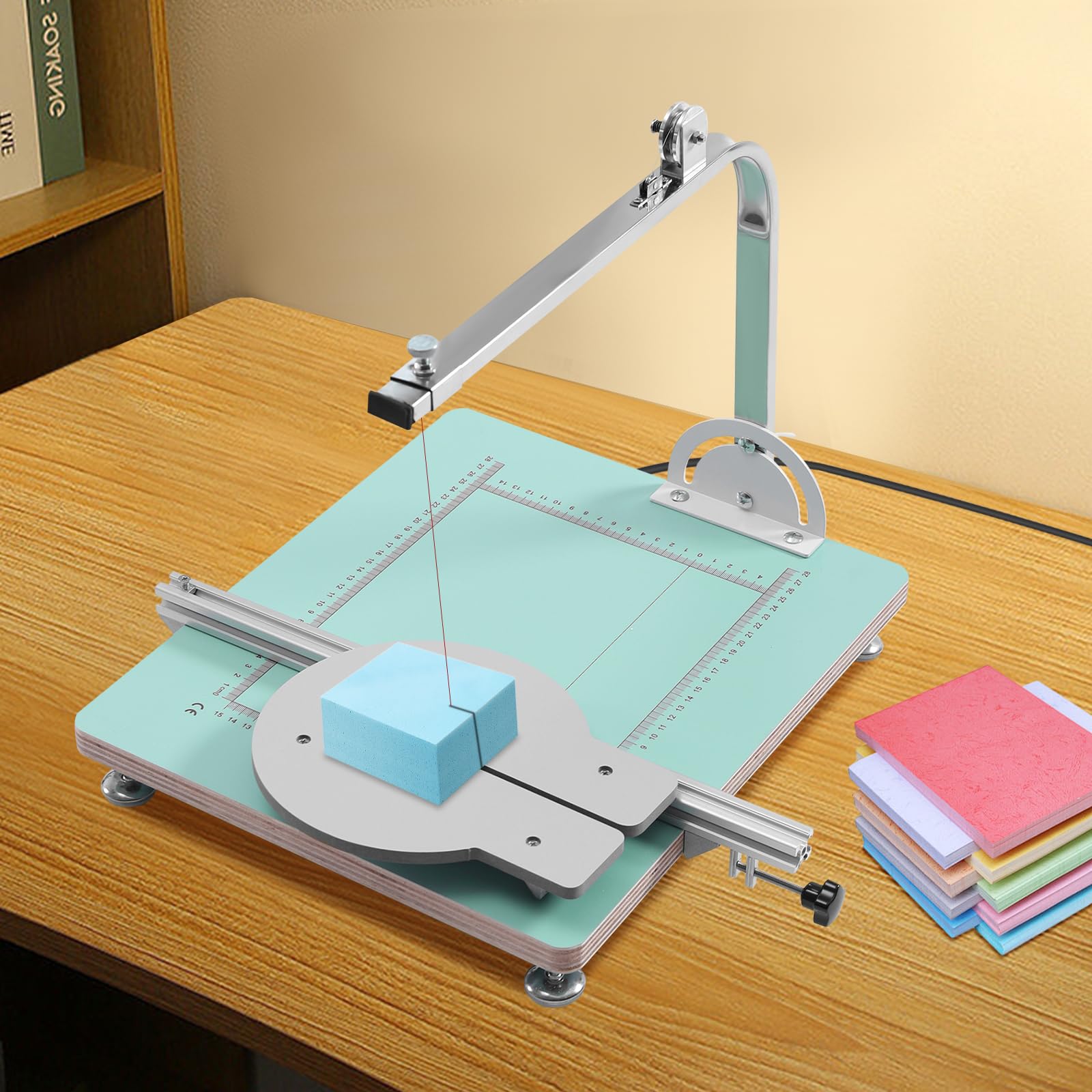 Tabletop Hot Wire Foam Cutter, Portable Lightweight Hot Wire Foam Cutting Machine, Hot Wire Foam Cutter Table, for Cutting, Forming and Sculpting Styrofoam