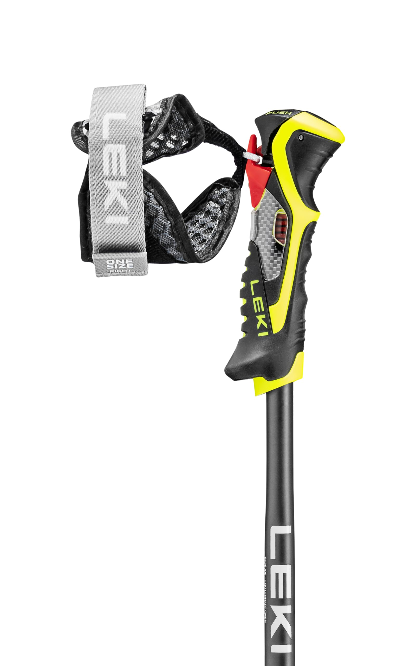 LEKI Airfoil 3D Lightweight Aluminum Ski Poles for Alpine Skiing