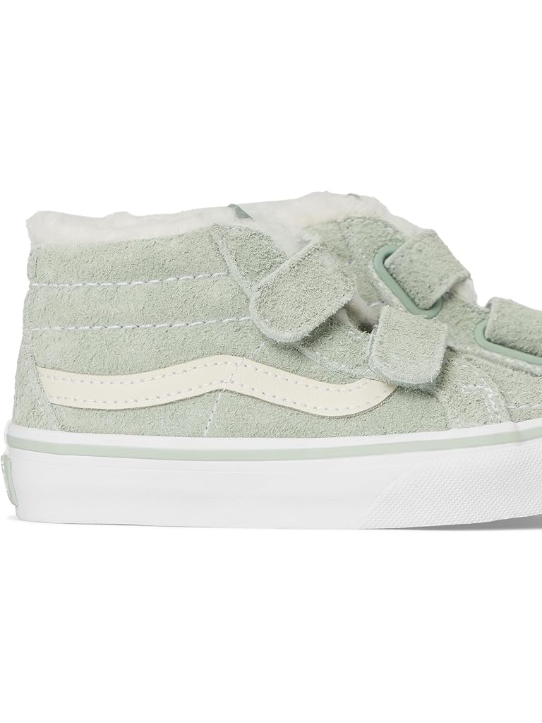Green Vans Sk8-Mid Reissue V (Little Kid)