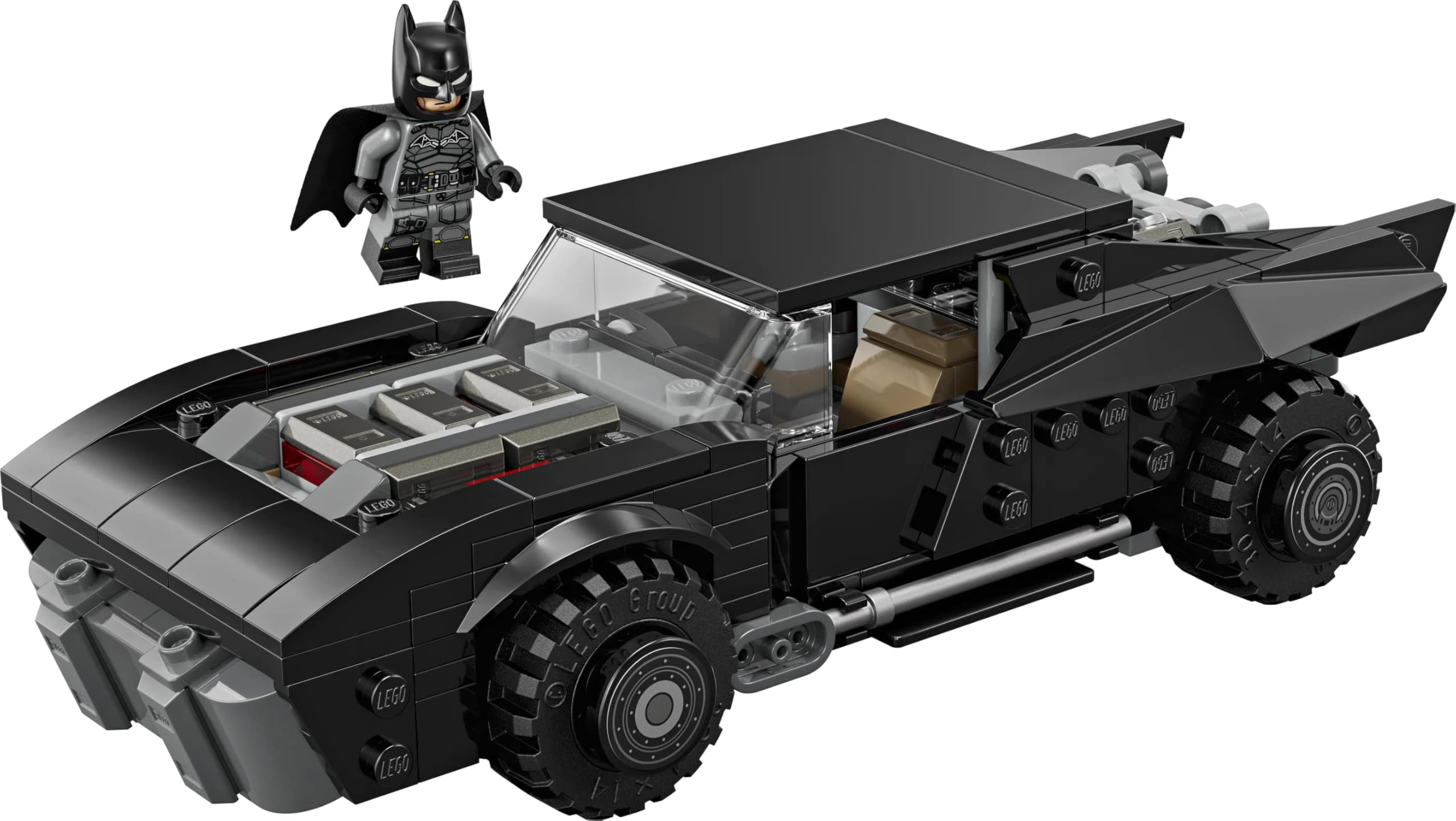 LEGO DC Batman: The Batman Batmobile Super Hero Toy - Model Car Playset with Minifigure - 76332 — Amazon image 2