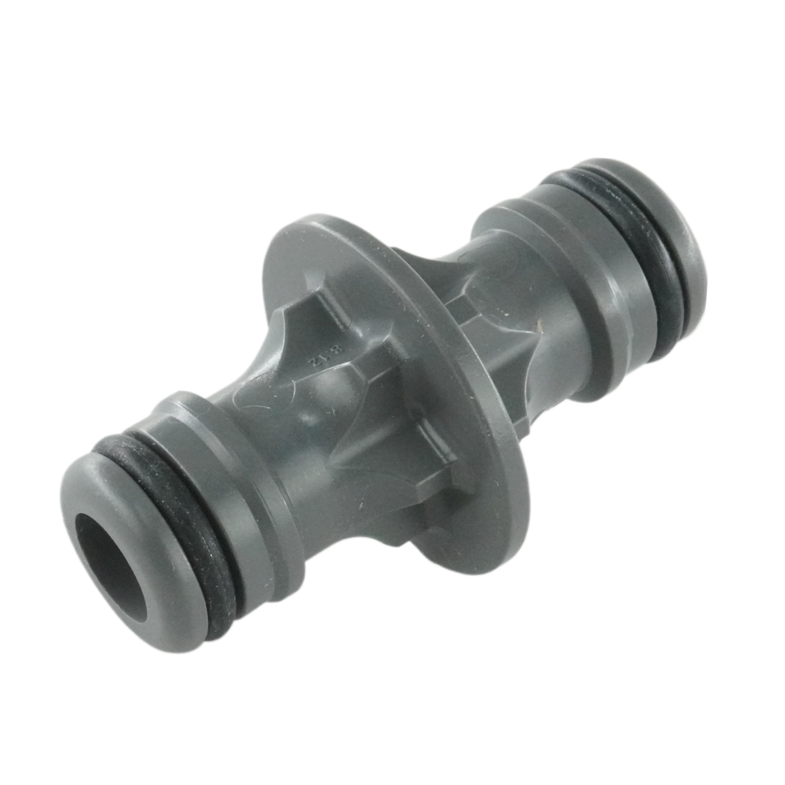 Fittingstore - Kupplungsstecker Gardena kompatibel 2-Wege 3-Wege Schlauchverbinder Messing Kunststoff Kupplungsverbinder (2-wege, Werkstoff: Kunststoff (Gardena))