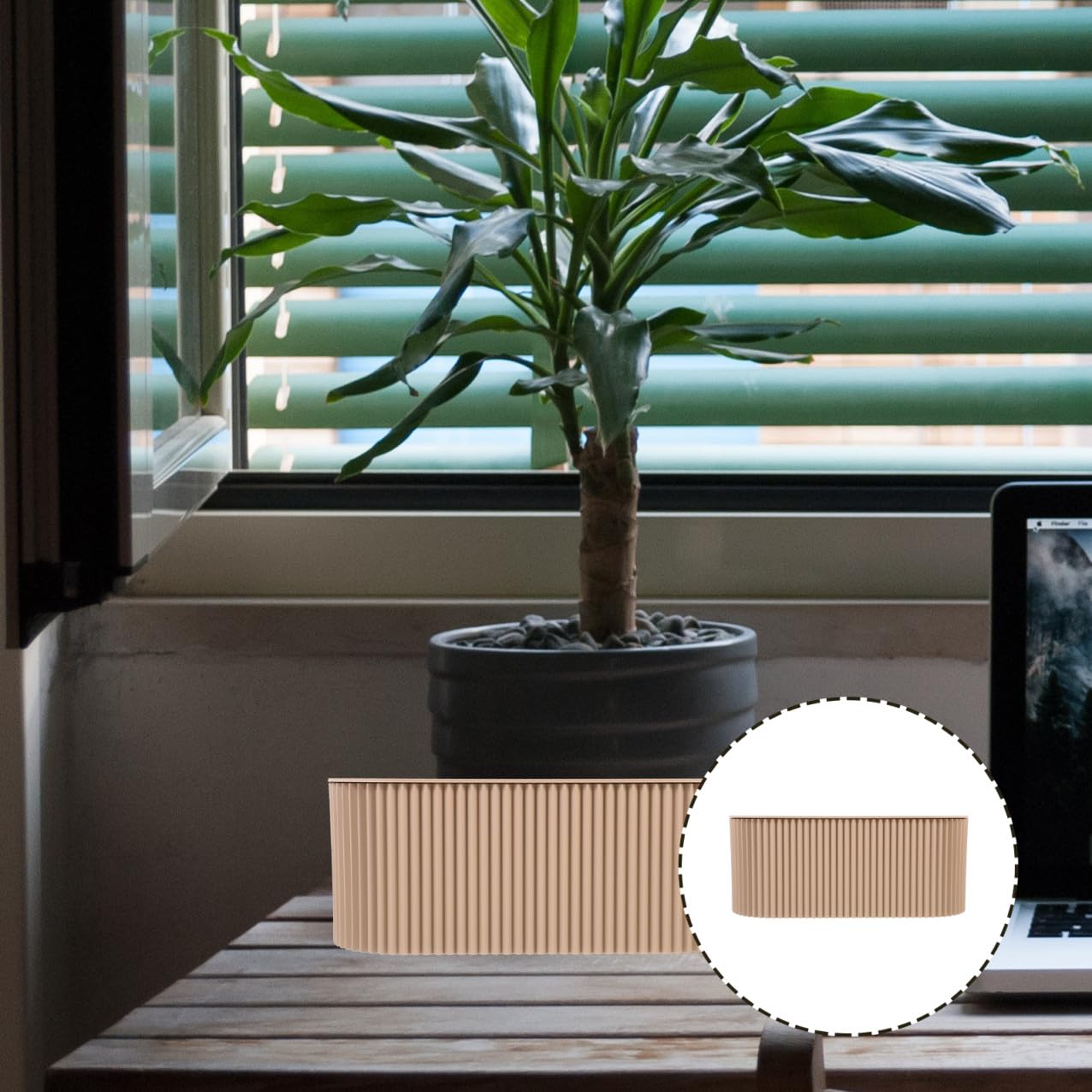 Kasten für Mehrfachsteckdose mit Integriertem Steckdosenloch und Abnehmbarem Design aus Abs für Effiziente Kabelaufbewahrung im Homeoffice und Büro