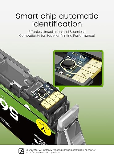 Miniatura 2 de 564XL - Cartuchos de tinta de repuesto para 564 XL Combo Pack – Compatible con Photosmart 5520 6520 7510 7520 DeskJet 3520 Premium C309A C410A