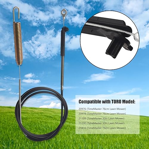 Miniatura 3 de 133-1998 Cable de freno para Toro 30" y 29.9 in Timemaster cortacésped 20976 20978 21199HD 21199 21200 21810 21811