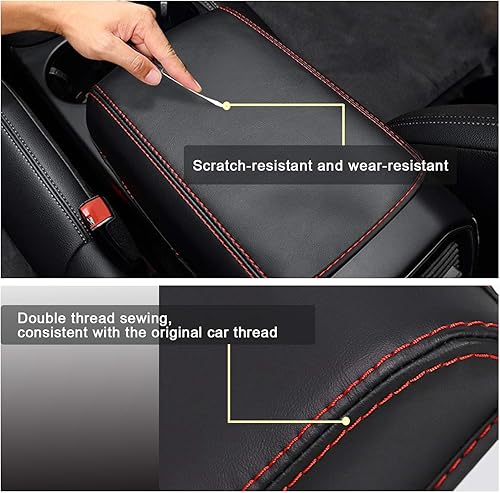 Vista 115 de YEE PIN Civic - Funda para reposabrazos Civic de 10ª generación, tapas para reposabrazos Civic Thenice para 10ª generación Civic 2018-2021, cubierta