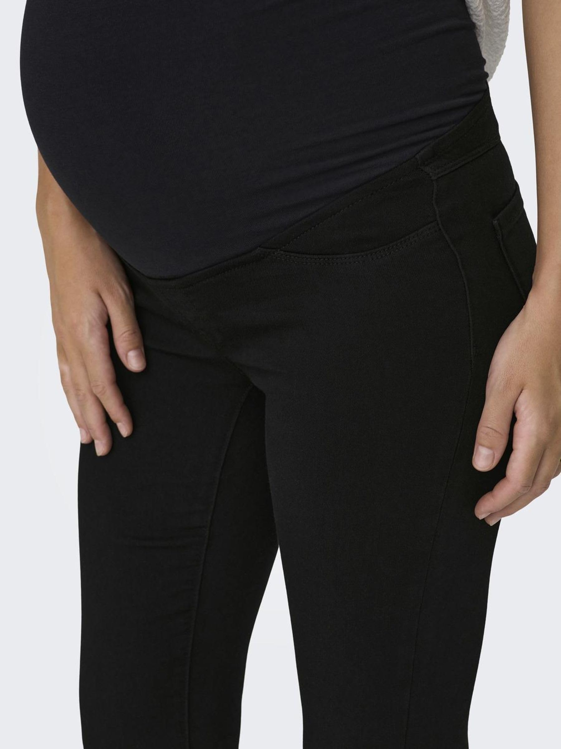 ONLY MATERNITY Jean Skinny OLMRAIN Life REG Skinny Jegging Black DN