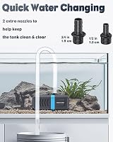 Pawfly Belső Akvárium Szűrő 190-455L Vízpumpával 2100L/h Édesvíz Sósvíz 6