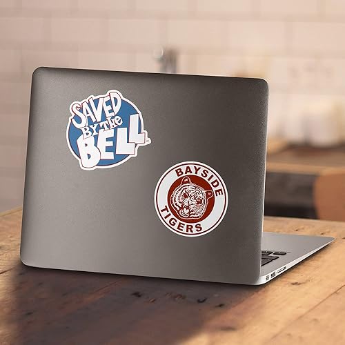 Miniatura 5 de Camiseta y calcomanías de la NBC de The Bell Bayside Tigers, logotipo envejecido