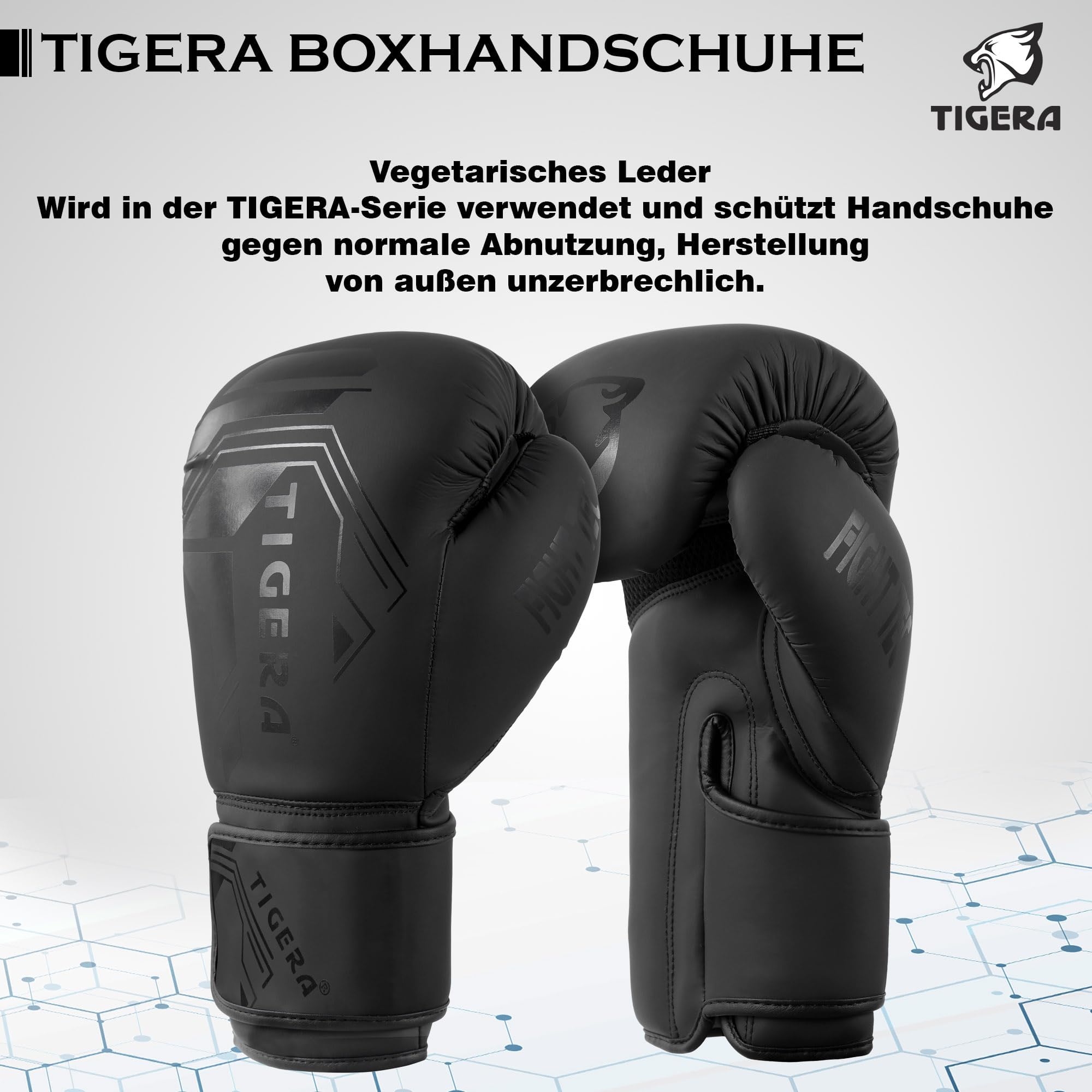 Tigera Boxhandschuhe für Männer & Frauen Training Pro Punching Heavy Bag Mitts MMA Muay Thai Sparring Kickboxhandschuhe