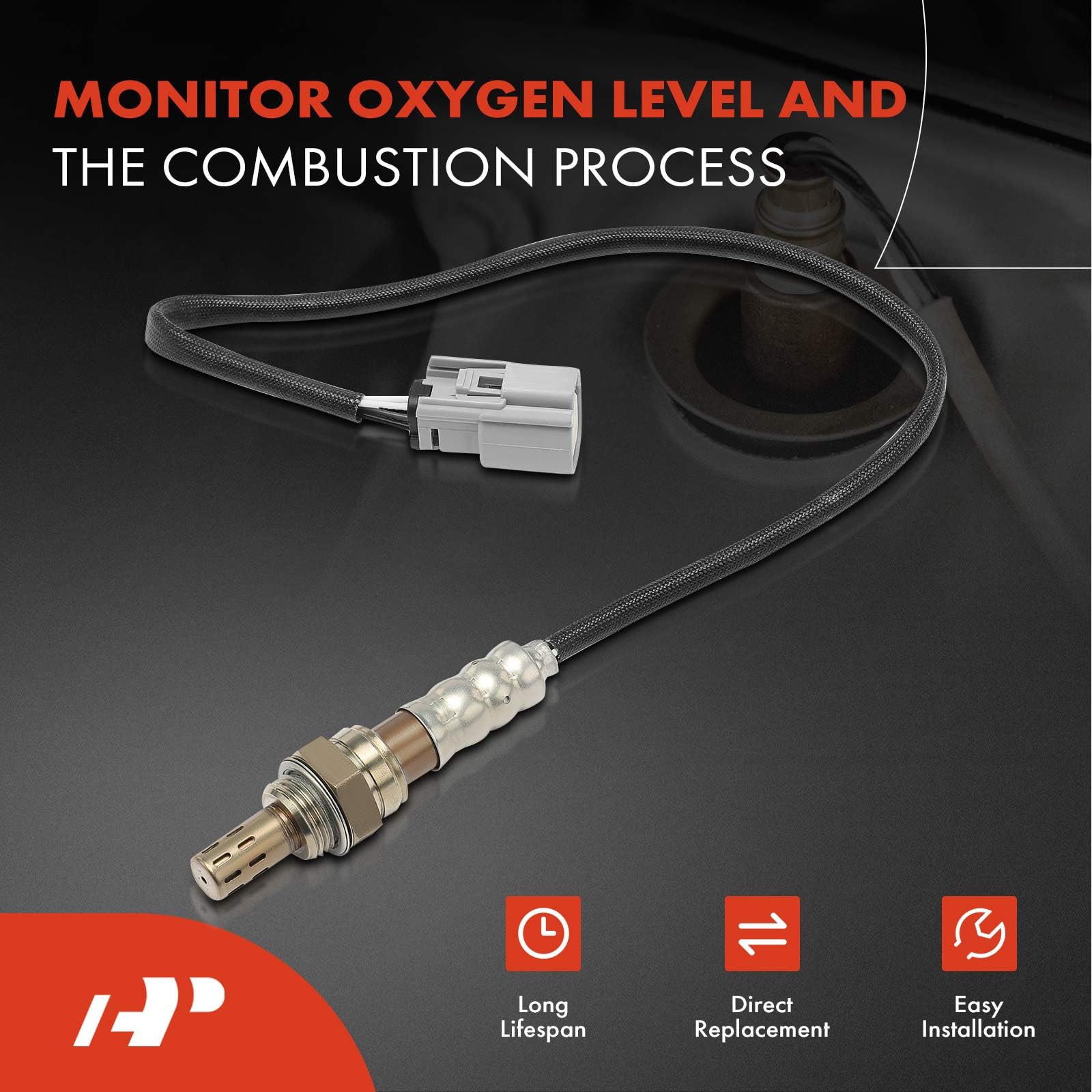Replacement A-Premium O2 Oxygen Sensor Set - Downstream Pair For Nissan ...