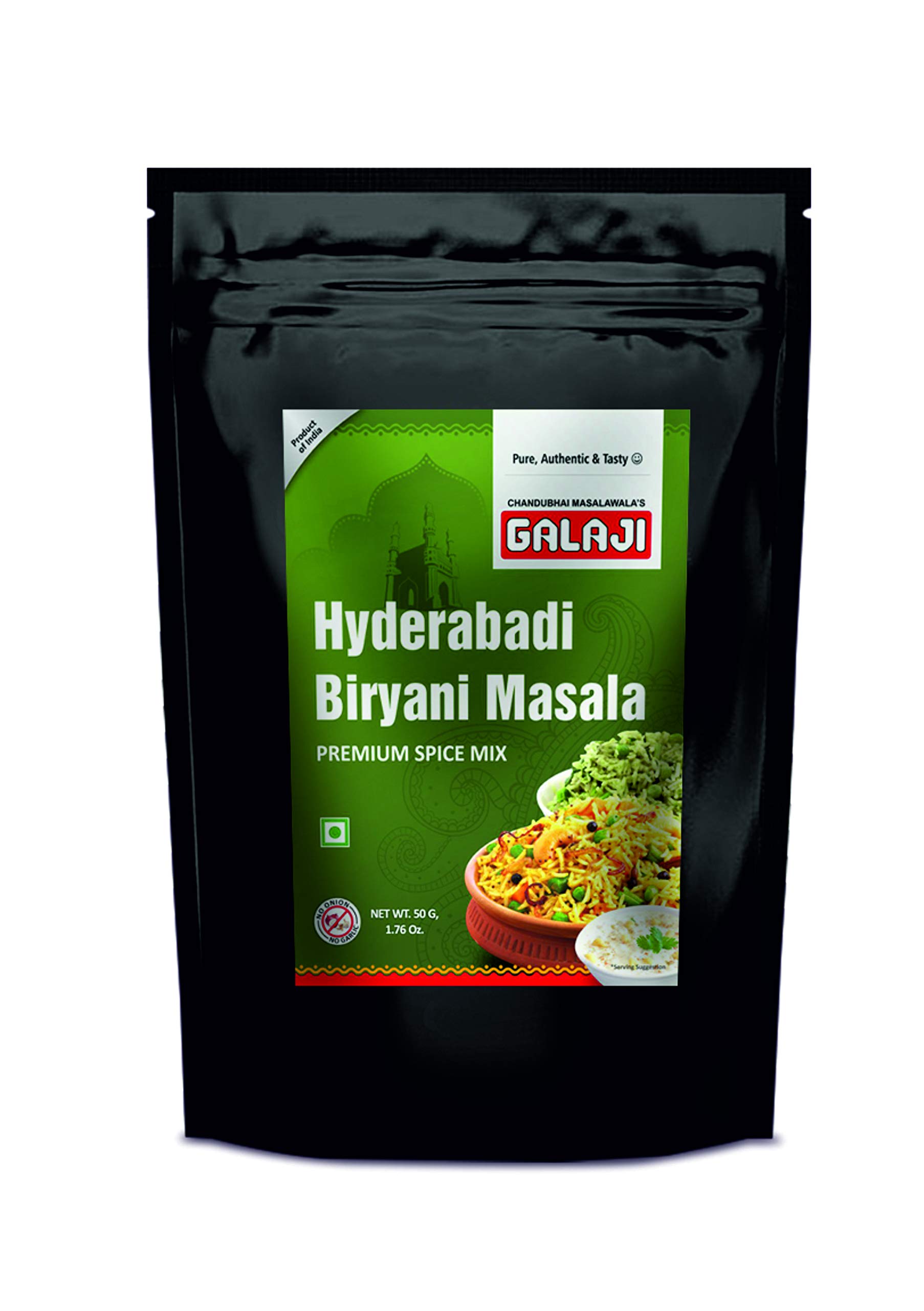 See full amazon price history chart for Galaji Hyderabadi Biryani Masala 50 Grams Homemade Powdered | for Healthy Cooking | Ready to Cook | All Seasonings Spices | Pure & Hygiene | Spice Mix Galaji Hyderabadi Biryani Masala 50 Grams Homemade Powdered | for Healthy Cooking | Ready to Cook | All Seasonings Spices | Pure & Hygiene | Spice Mix (B01J7STI4Y) Amazon Price History, Amazon Price Tracker