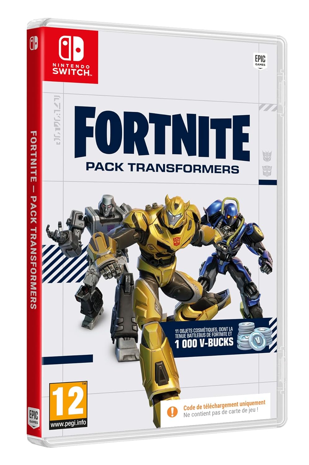 Fortnite Video Game for Switch Pack Transformers (FR) Download Code