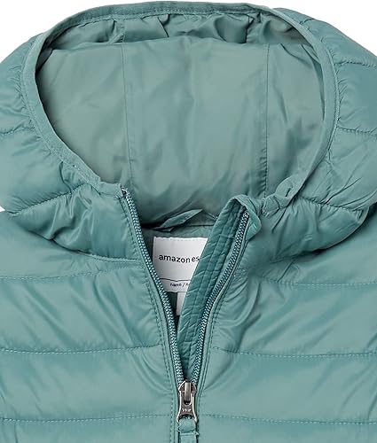 Miniatura 3 de Tienda Essentials Girls and Toddlers' Lightweight Water-Resistant Packable Hooded Puffer Jacket