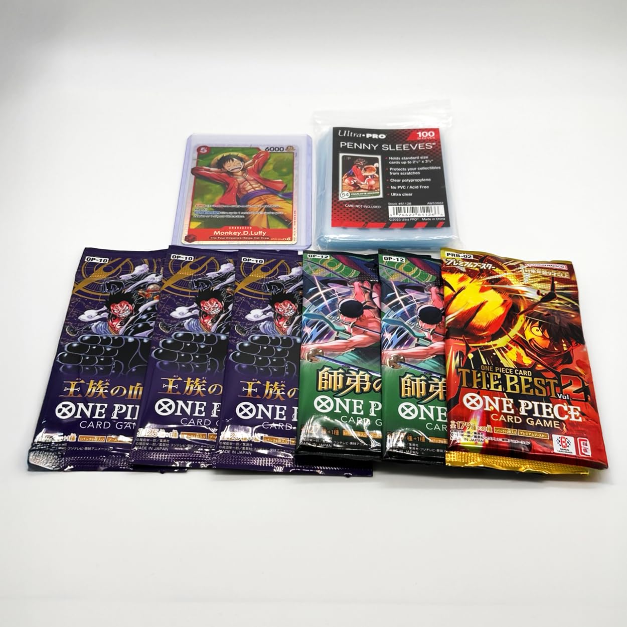 Amazon.com: One Piece Card Game Mystery Pack Bundle – 6 Sealed