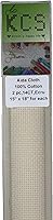 Vista 16 de KCS 2 piezas de tela de costura de algodón Aida de punto de cruz de 15 x 18 pulgadas (blanco antiguo, 14 unidades)