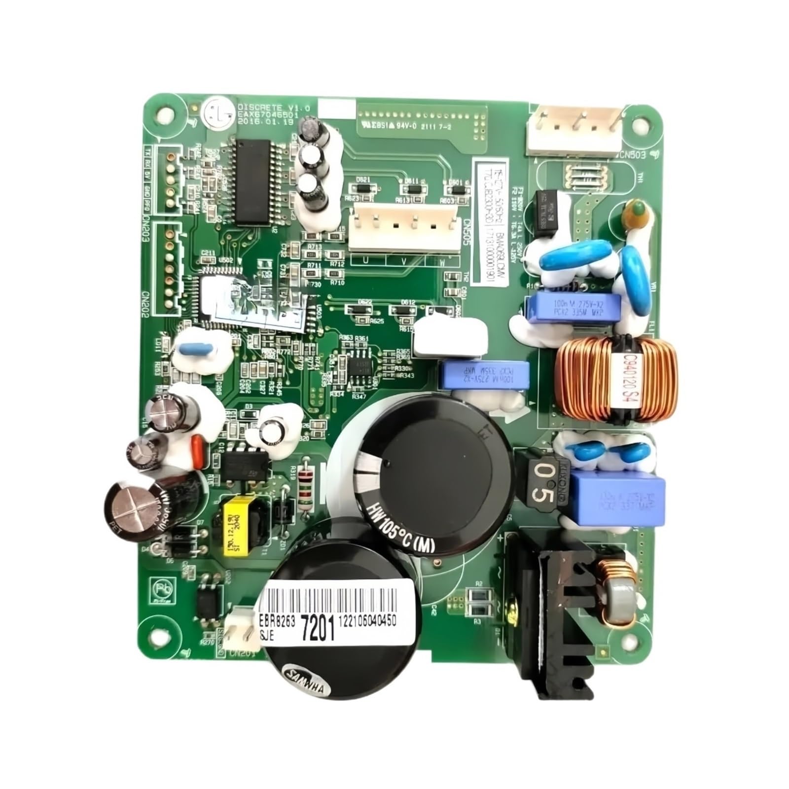 Refrigerator Variable Frequency Drive Control Board EBR82637201