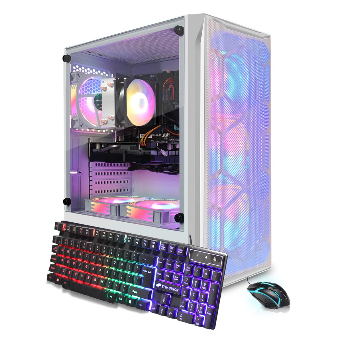 Amazon.com: STGAubron Gaming PC Desktop Computer, AMD Ryzen