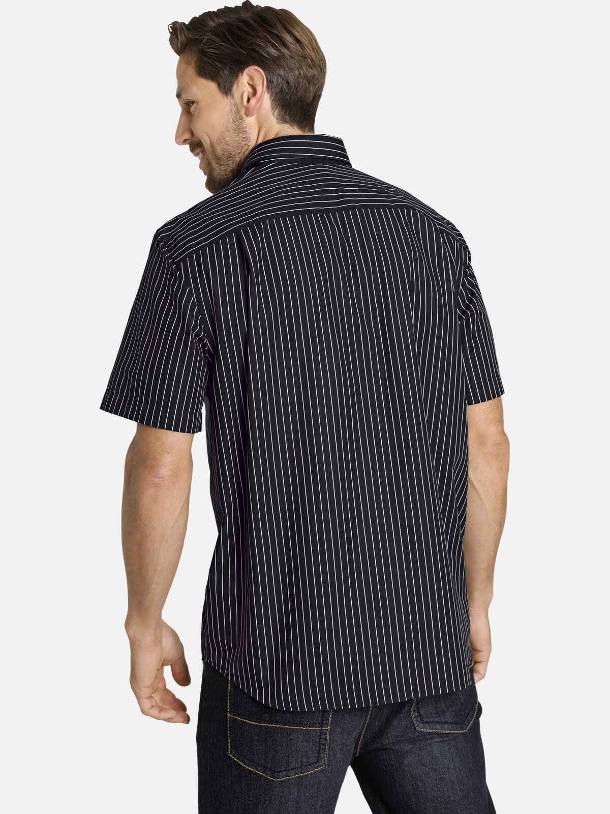 Jan Vanderstorm Perttu - Camisa de manga corta para hombre