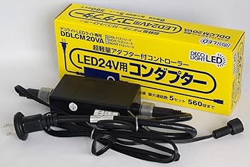 屋外可　LEDライト4個セット + コントローラー付きコンダプター 71pD60R-HML._AC_UF350,