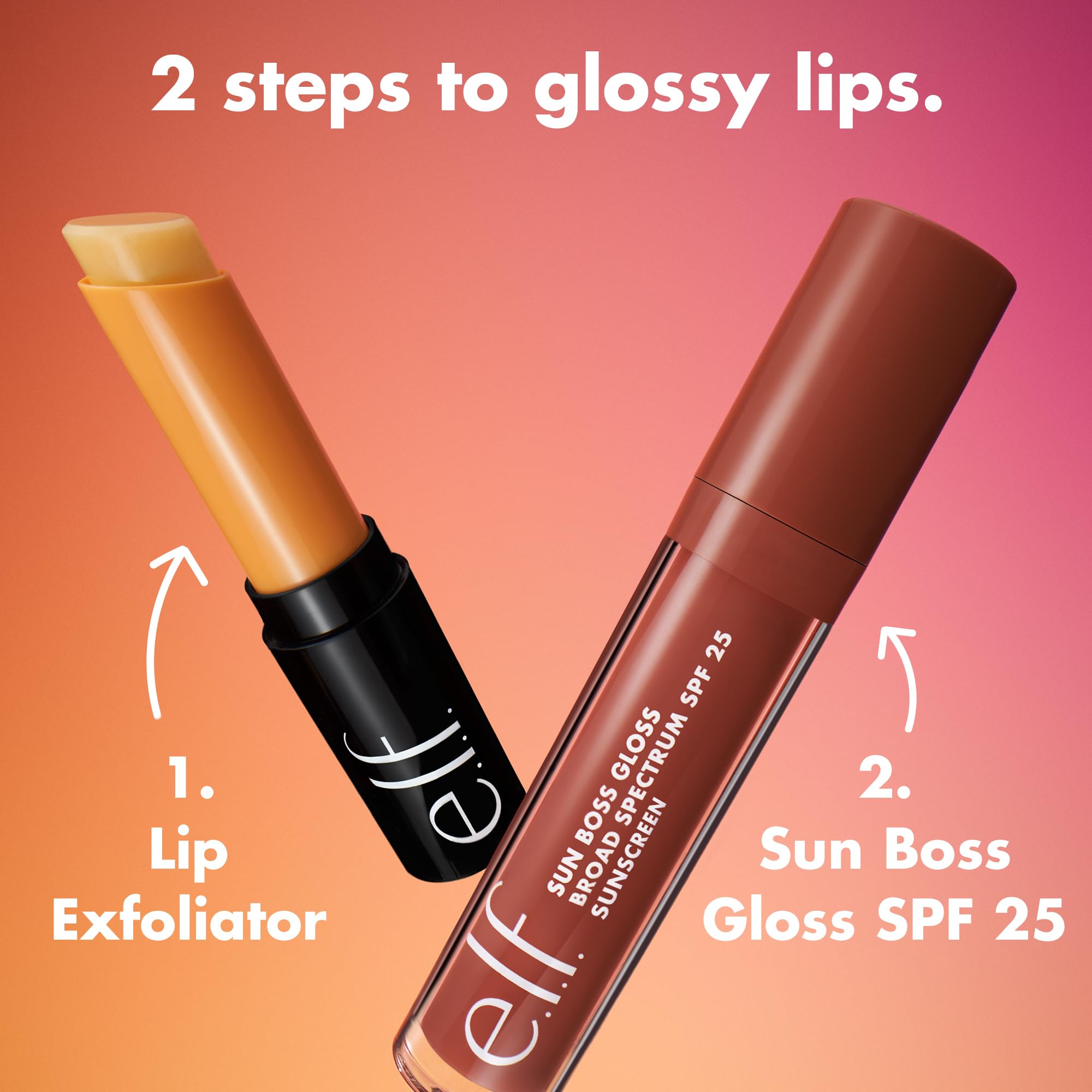 e.l.f. Sun Boss Gloss SPF 25 - Mauve Lip Shine -7 e.l.f. Sun Boss Gloss SPF 25 - Mauve Lip Shine -7