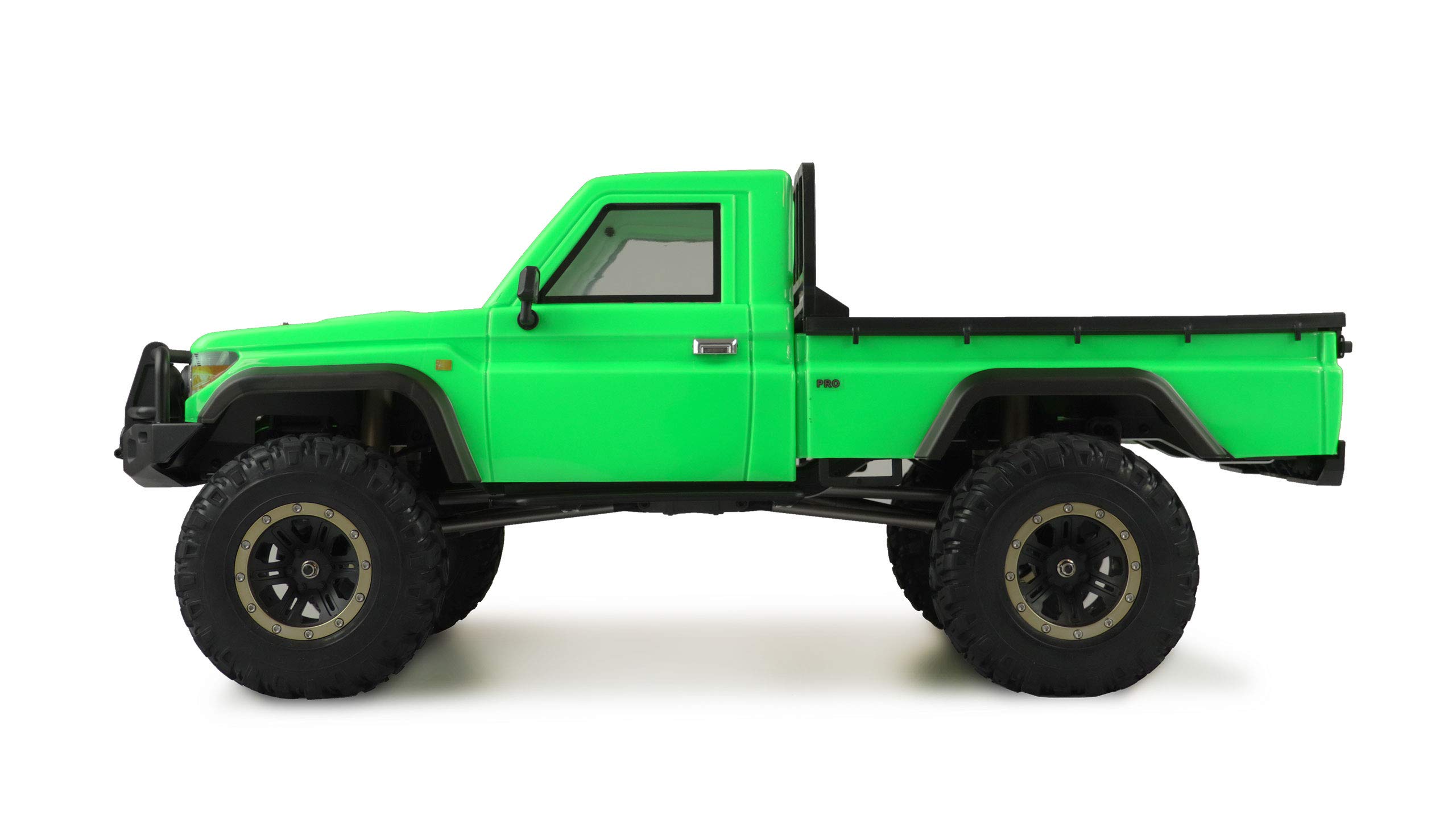 Amewi AMXRock RCX8B Scale Crawler Pick-Up 1:8, RTR verde RC telecomandato