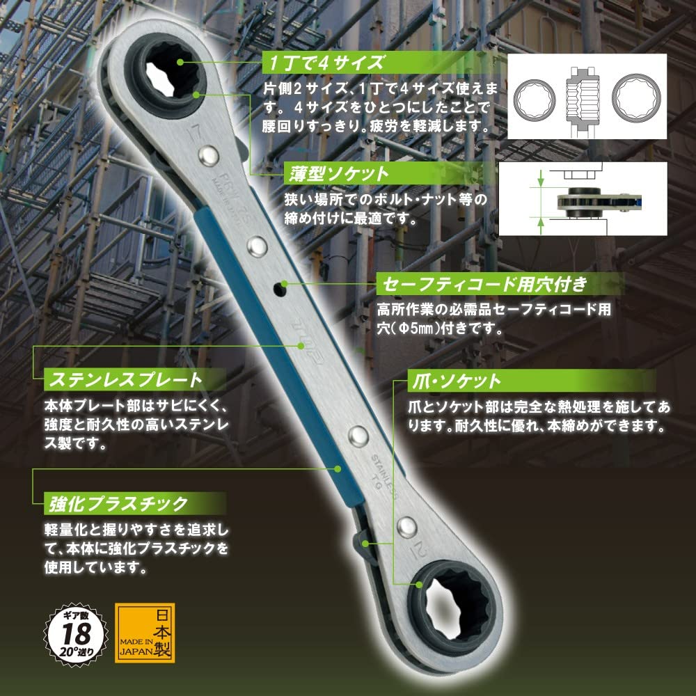 未使用　TOP 板ラチェットセット PRS-345 未使用 TOP 板ラチェットセット PRS-345 未使用TOP 板ラチェット