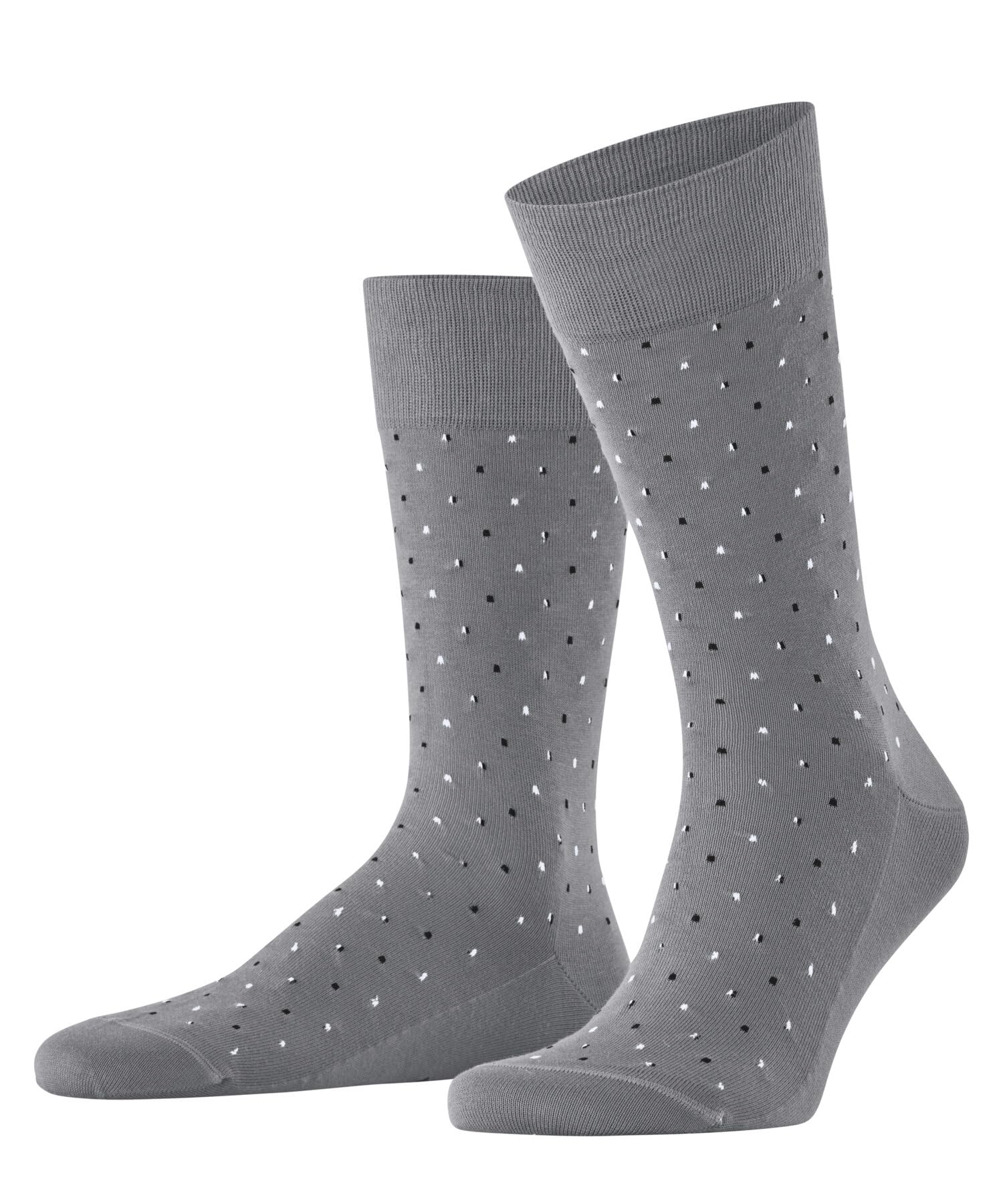 FALKE Men's Cool 24/7 M So Cotton Plain 1 Pair Socks, Grey Silver 3290 Perfect Tie, 5.5-6.5