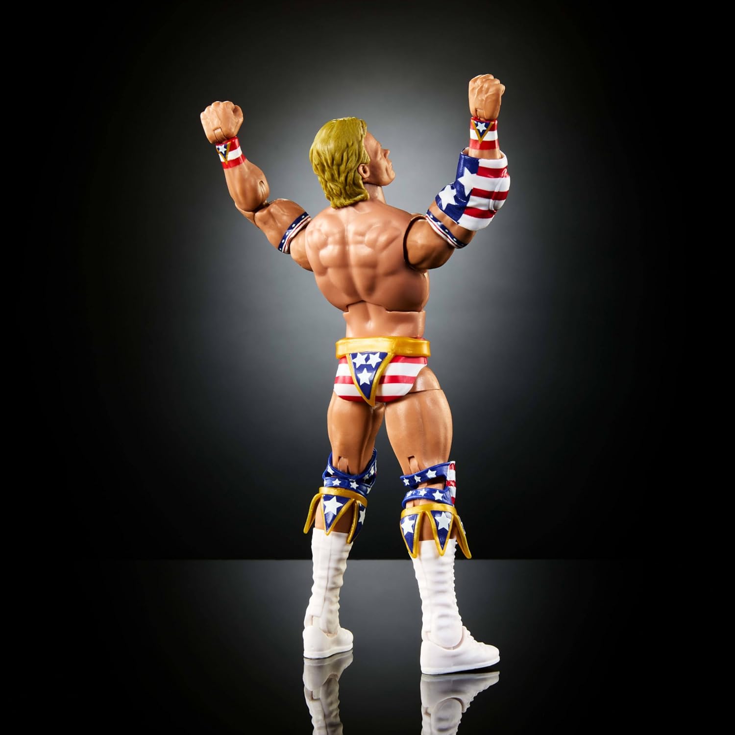 Mattel WWE Elite Collection Action Figure, SummerSlam Lex Luger Collectible with Accessory & Referee Build-A-Figure Parts