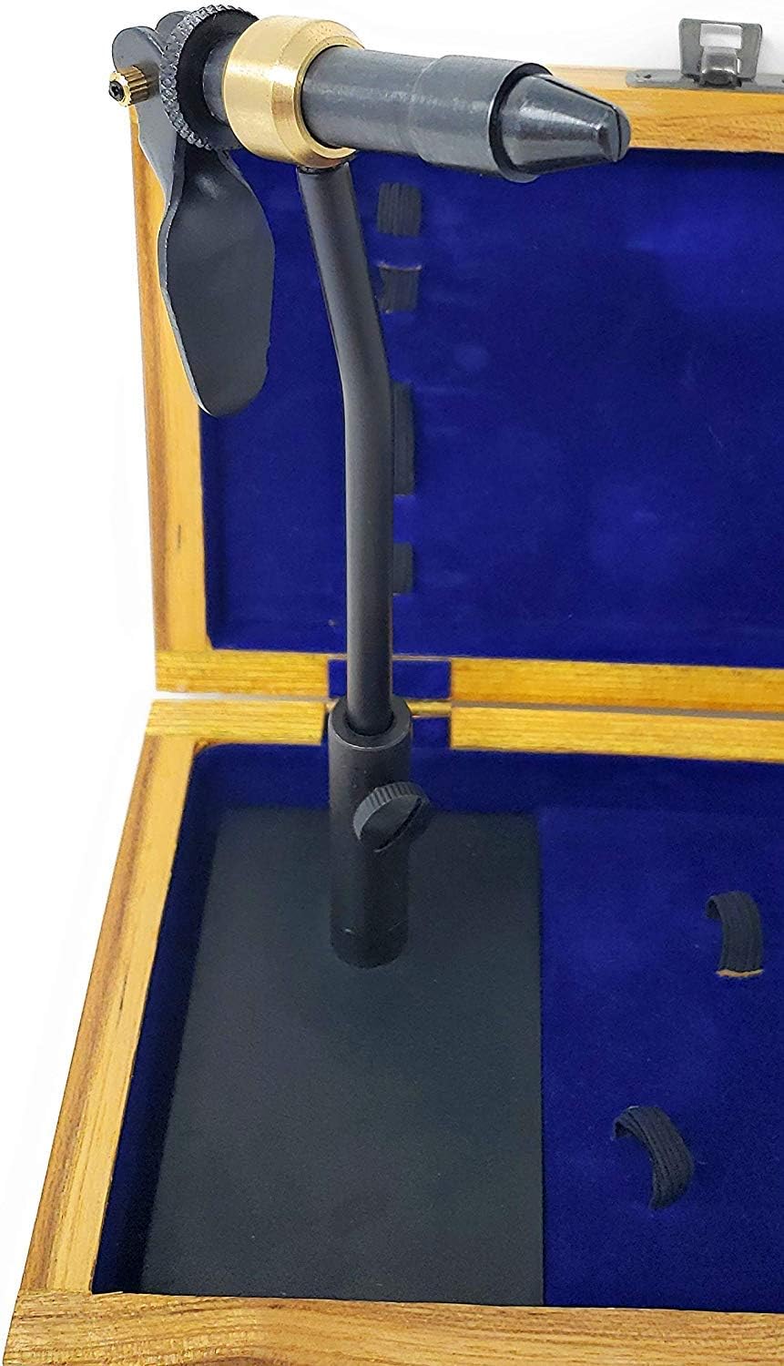 Colorado Anglers Z797 Wooden Fly Tying Standard Tool Kit, Fly Fishing Vise, Bobbin, Threader, Bodkin, Dubbing Twister, Hackle Pliers, Scissors, Whip Finisher (Plus Materials Book DVD Kit) : Sports & Outdoors