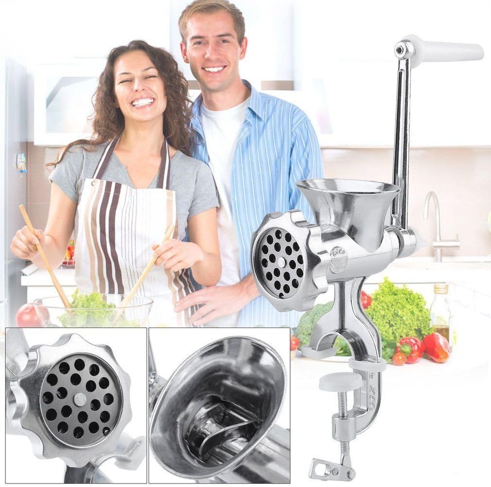 New MTN-G Manual Hand Meat Grinder Beef Sausage Pasta Maker Mincer Table Kitchen Gadget AL