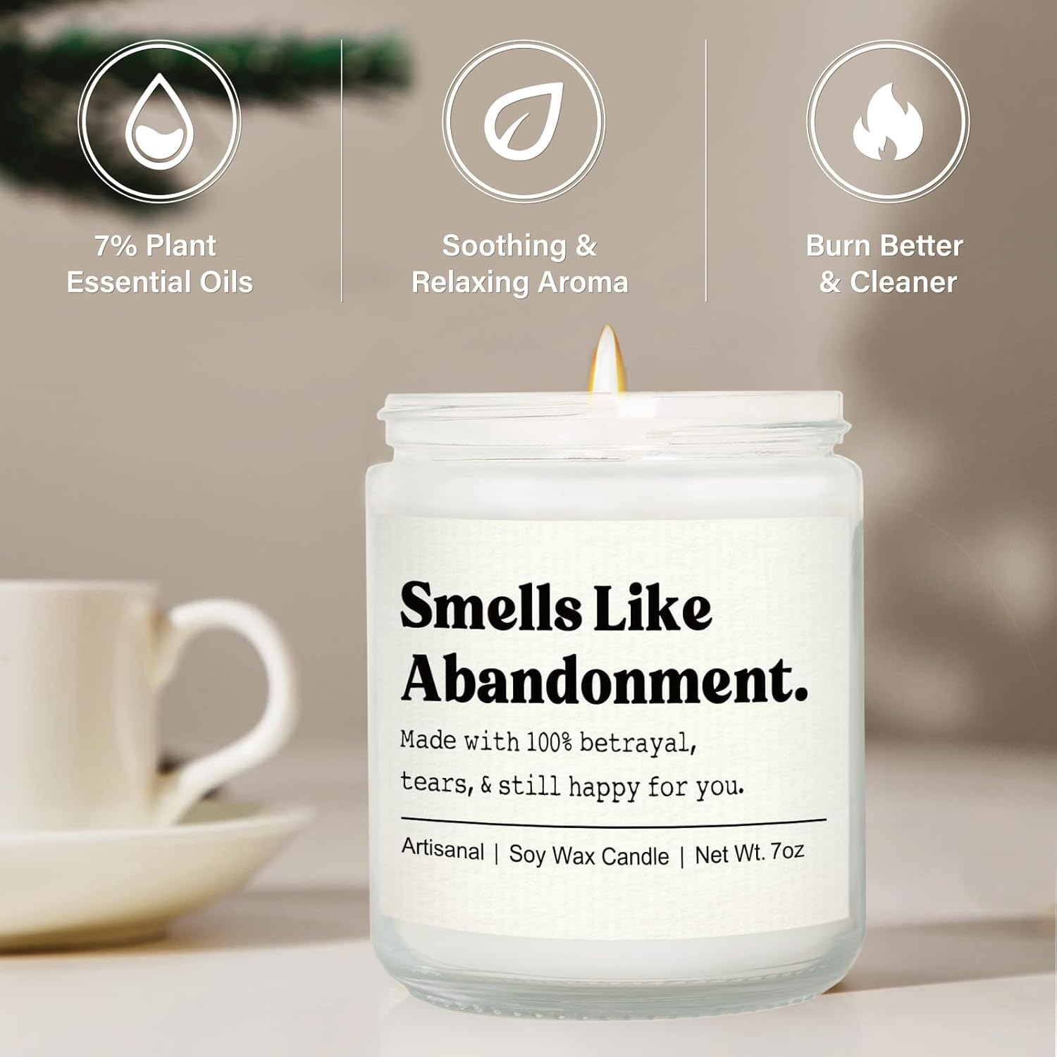 Shqiueos Farewell Gifts for Coworkers Lavender Scented Candle, Retirement Gift for Woman Men, Leaving Gift for Boss Friends Going Away, Moving Away, Goodbye Gifts for Nurse Teacher - Image 8