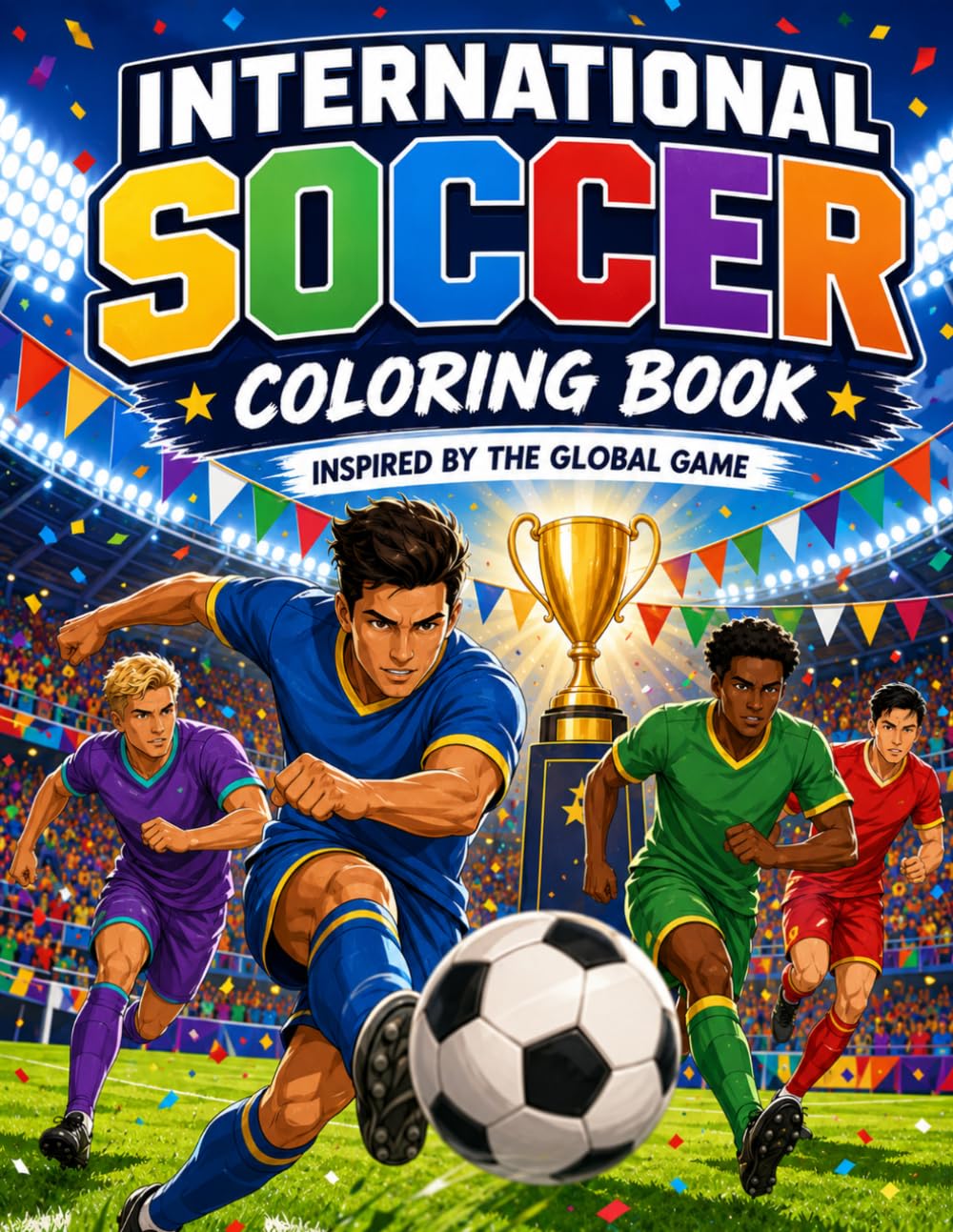 International Soccer Coloring Book: Inspired by the Global Game