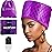 Hair Steamer for Deep Conditioning w/10-level Heats Up Quickly, Heating Cap for Deep Conditioner - Thermal Steam Cap for Black Hair, Great for Hair Treatment (Purple)