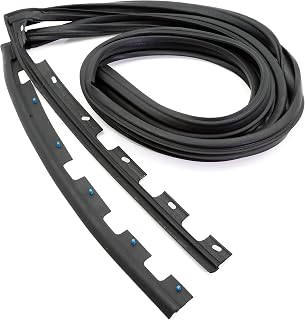 Front Door Weatherstrip Seal Fit for Honda Civic EK9 EK4 EJ7 1996-2000 2pcs