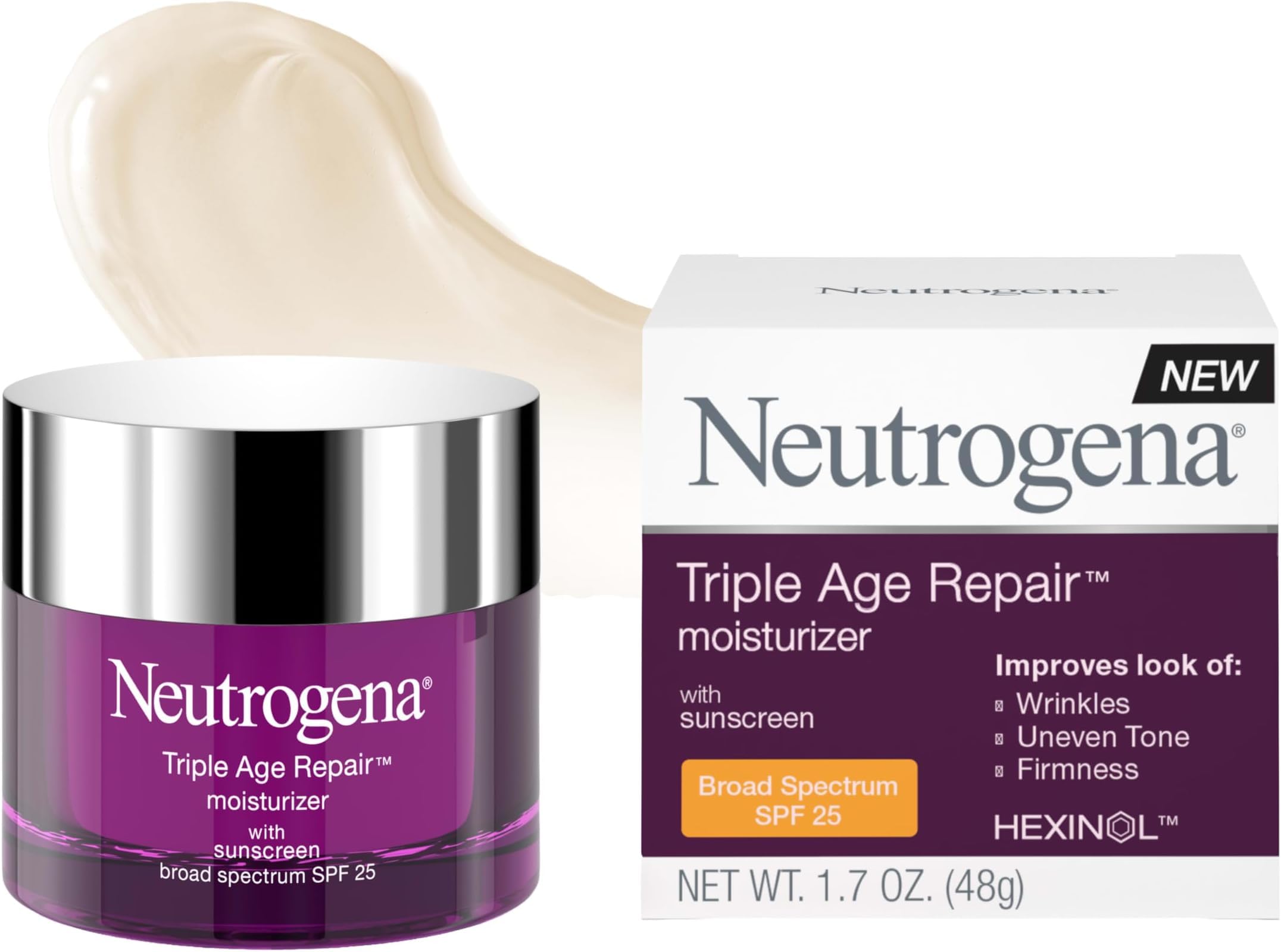 Neutrogena Triple Age Repair Face Moisturizer SPF 25
