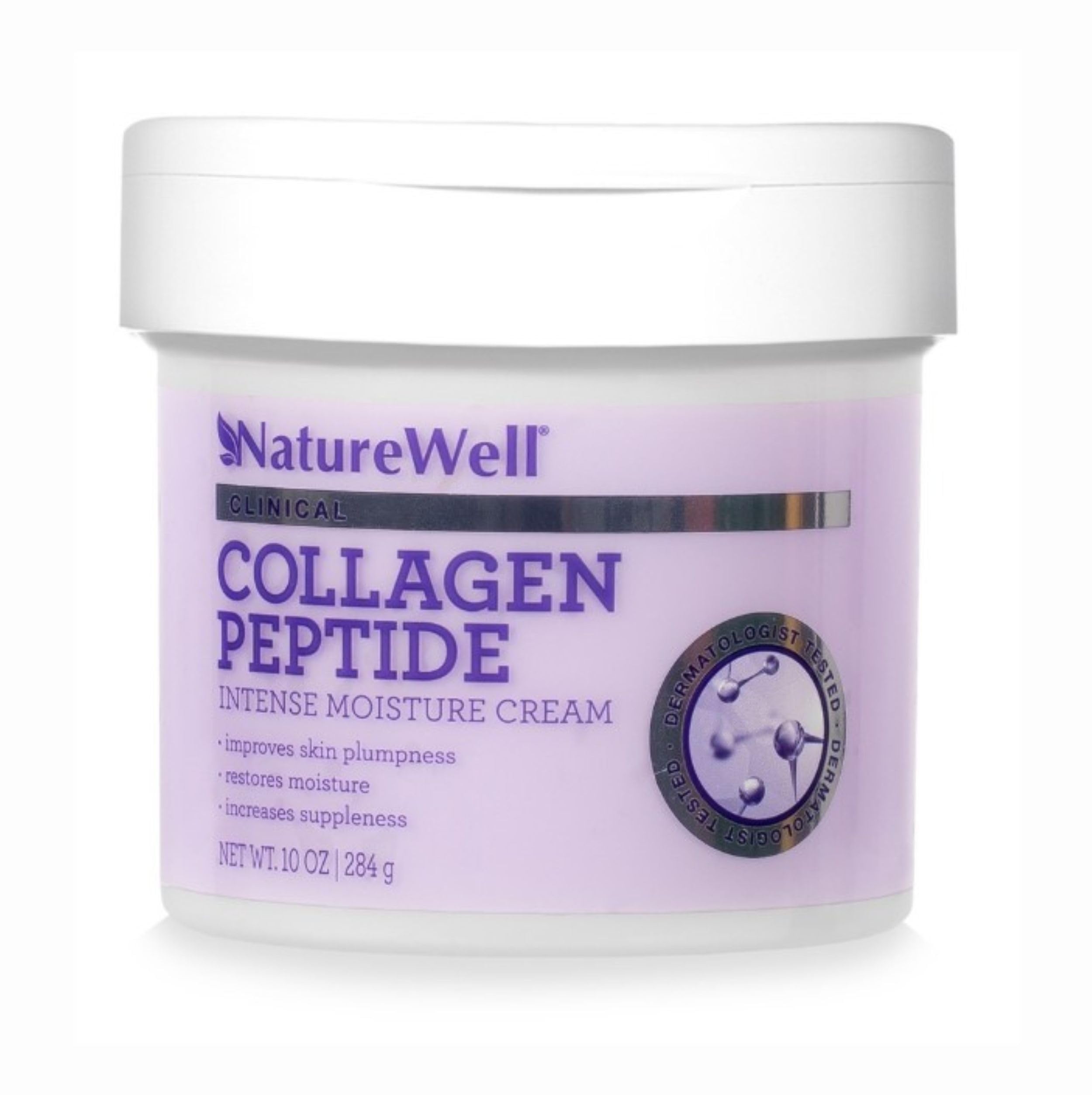 NatureWell Clinical Collagen Peptide Plump & Smooth Body Cream, 10 Oz