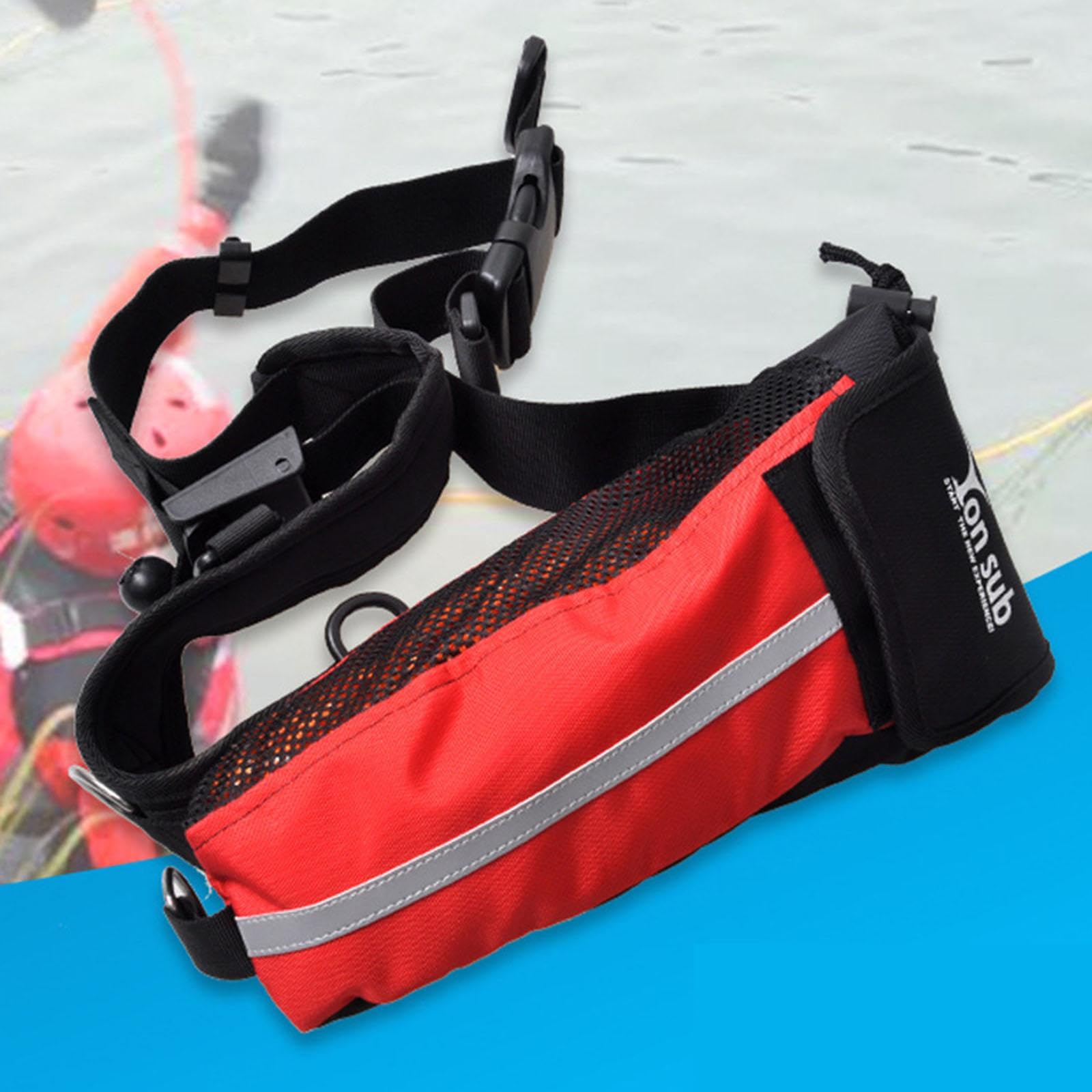 Wurfseil Wurfsack, Rettungswurfsack, Tragbarer 20 Meter Wurfsack für Wasser