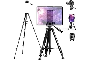 Elitehood 68" Heavy Duty Tripod for iPad Pro 11 inch