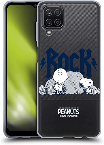 Vista 313 de Head Case Designs Officially Licensed Peanuts Woodstock Insignia Rock Tees Gel Case [Military Grade Protection] Compatible with Samsung Galaxy S22+