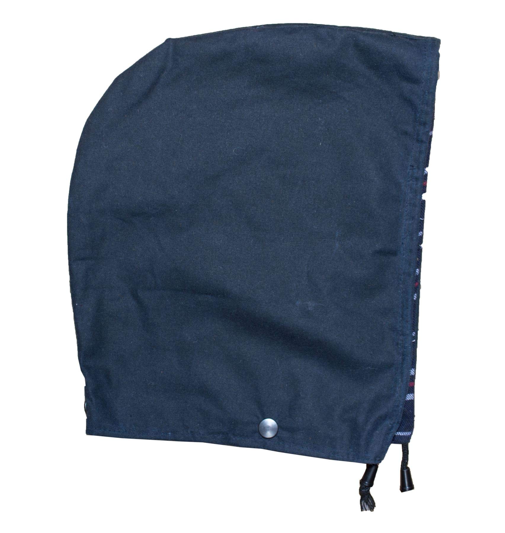 Walker & Hawkes - Wax Spare Hood for Jacket Coat Cape Waxed Cotton - Navy