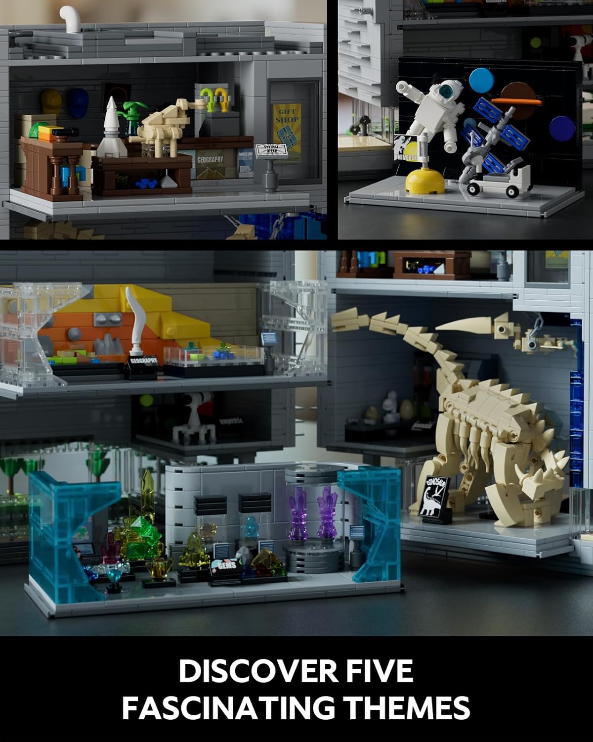 Nifeliz Museum of Nature and Science Building Set, NF10286 image 4